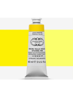Lefranc&Bourgeois : Charbonnel : Su Bazlı Baskı & Gravür Mürekkebi : 60 ml : Primerose Yellow