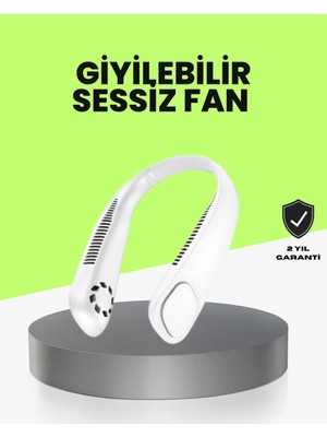 MiraLive Bıçaksız Güvenli Tasarımlı Sessiz Boyun Fanı