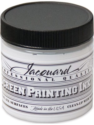 Jacquard Professional Screen Ink Serigrafi Mürekkebi 118ML Super Opaque White 119