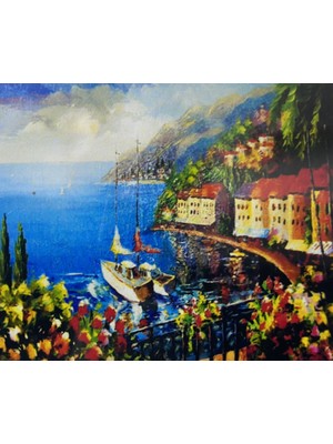 Elegantshop 5d Yapışan Boncuk Mozaik Tablo 40*50 cm TS14