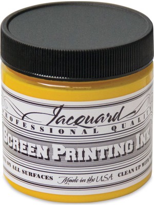 Jacquard Professional Screen Ink Serigrafi Mürekkebi 118ML Yellow 101