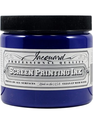 Jacquard Professional Screen Ink Serigrafi Mürekkebi 0,47L Blue 111