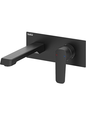 Teska Quasar Pro Ank. Lavabo Bataryası-Siyah