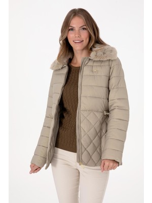 U.S. Polo Assn. U.s. Polo. Assn. Kadın Mont Açık Haki 2238210