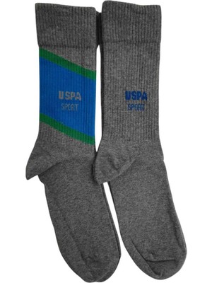 U.S. Polo Assn. Erkek 2'li Çorap Sıpela