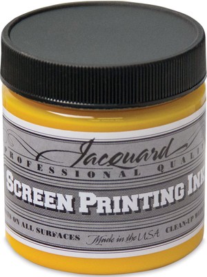 Jacquard Professional Screen Ink Serigrafi Mürekkebi 118ML Process Yellow 140
