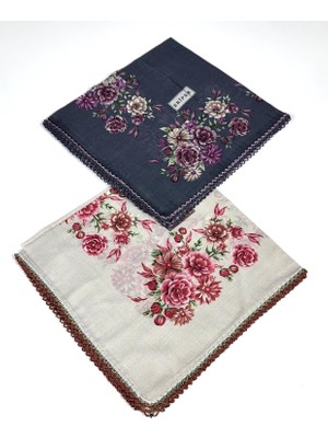 Eripek 2\'li Paket Oyalı Pamuk Yazma 6595-14