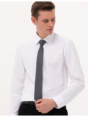Pierre Cardin Slim Fit Uzun Kollu Basic Erkek Gömlek
