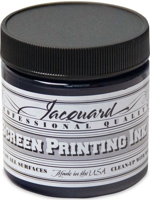 Jacquard Professional Screen Ink Serigrafi Mürekkebi 118ML Navy 112