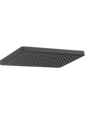 Teska 36*22 cm Dikdörtgen Tepe Duşu-Siyah