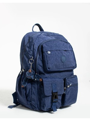571 Collections Çanta Ultra Hafif Çok Cepli Su Geçirmez Sırt Çantası Unisex Laci (Model: 571-1K)