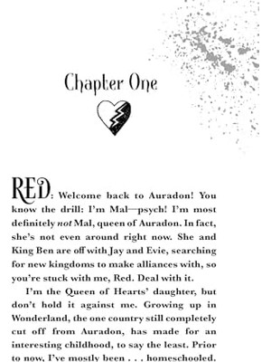 Fantastik Store Descendants: The Rise Of Red Junior Novel