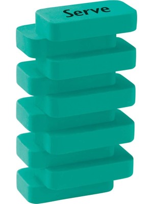 Fantastik Store Steps Silgi Pastel Nane Yeşili Tekli Pet