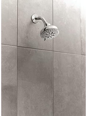 Fantastik Store Moen 200W0 Hydro Energetix Sekiz Fonksiyonlu 12,7 cm Çap Sprey Başlığı Standart, Krom