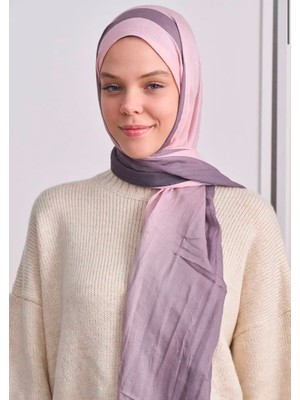 Modakaşmir Plum Desen Bambu Şal