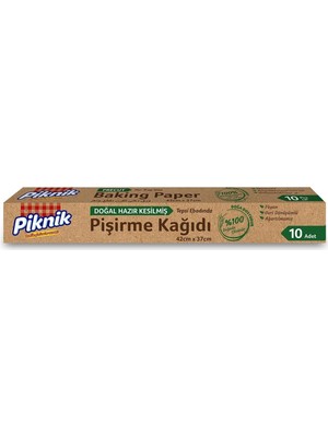 Fantastik Store Piknik Doğal Hazir Kesim Piş. Kağ.10 Adet