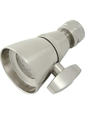 Fantastik Store Brass K131A8 1-3/4 Inç Duş Başlığı, Saten Nikel