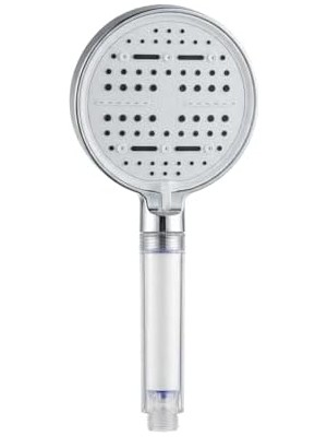 Fantastik Store Multi 6 Fonksiyonlu Spa Etkili Filtreli Duş Başlığı Yüksek Basınçlı Su Tasarruflu Klor ve Kireç Önleyici El Duşu, Handshower (Art Deco)