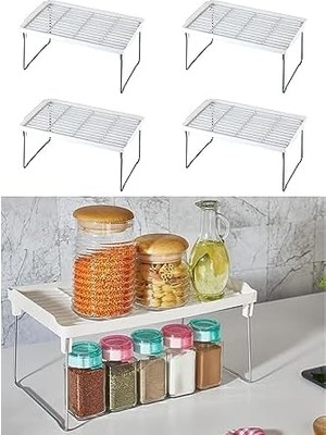 Fantastik Store Lirazon 4 Adet Raf Düzenleyici Dolap Içi Organizer