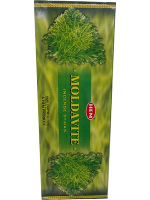 Alvera Collection Moldavit Taşı 20 Çubuk Tütsü - Moldavite