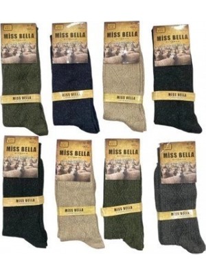 Marsilyan Miss Bella Lamswool Kışlık Erkek  Çorap 8 Adet