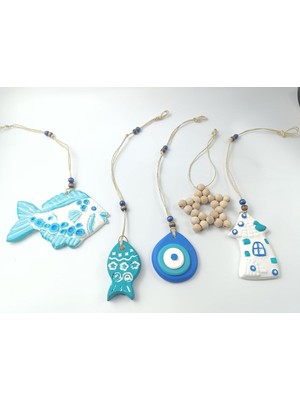 AyrStore Marin Balkon Bahçe Duvar Süsü