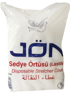 AyrStore Lastikli Sedye Örtüsü 50LI Paket