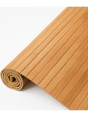 AyrStore Çok Amaçlı Doğal Bambu Mat – Suya Dayanıklı, Kaymaz, Katlanabilir ve Kullanışlı Yer Paspa