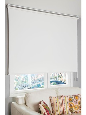 AyrStore Stor Perde Krem (110 x 200)