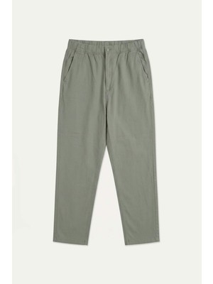 DeFacto Baggy Fit Elastik Bel Haki Pantolon H5888AX26AU