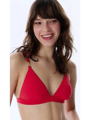 Penti Kırmızı Hannah Üçgen Fit Bikini Üstü