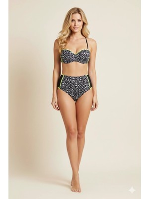 Beruflic Sunset Straplez Kaplı Bikini