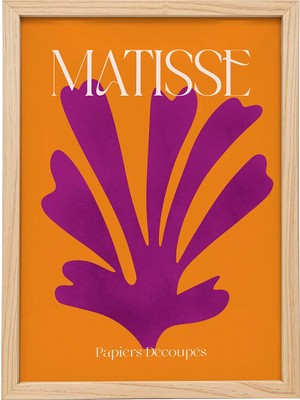 Kaynock Matisse 2, Henri Matisse, Modern, Contemporary Art, Poster Tablo Dijital Tasarım Ahşap Çerçeve