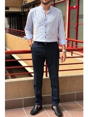 İnpool Erkek, Standart-fit, A Kalite, Old Money, Kumaş Pantolon 269