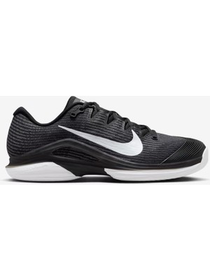 Nike FV5552-001 Vapor 12 Sert Kort Erkek Tenis Ayakkabısı - Siyah