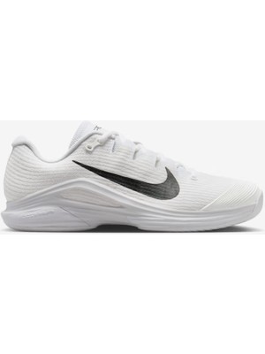 Nike FV5552-101 Vapor 12 Sert Kort Erkek Tenis Ayakkabısı - Beyaz