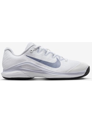 Nike FV5554-102 Vapor 12 Sert Kort Kadın Tenis Ayakkabısı - Beyaz