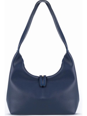 Rivina Blaze Soft Deri Görünümlü Kadın El Kol ve Omuz Çantası Modern Minimal Hobo Çanta