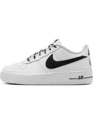 Nike Air Force 1 Low Js Af1 Leather Unisex Sneaker Hakiki Deri Günlük Spor Ayakkabı Beyaz