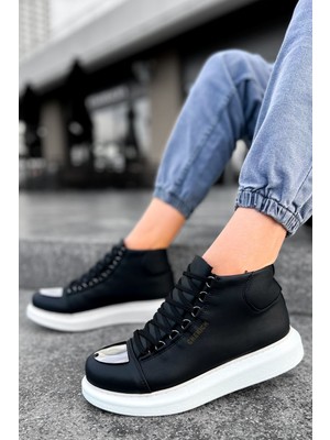 EstoreBox CH267 - Cbt Roma Mirror Erkek Bot Siyah