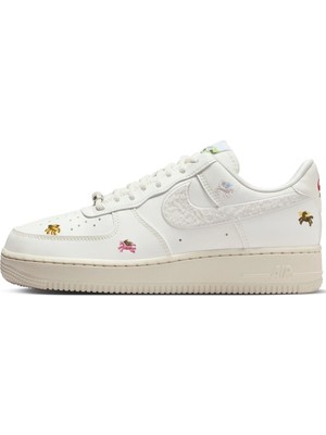 Nike Air Force 1'07 Low Af1 Special Edition 'lunar New Year' Womens Sneaker Kadın Günlük Spor Ayakkabı Beyaz