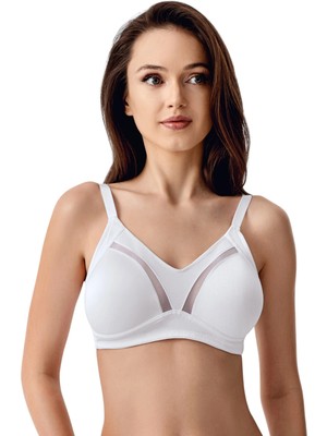 Newbra Lingerie 6001-KADIN Basic C Cup Balensiz Büyük Beden Sutyen