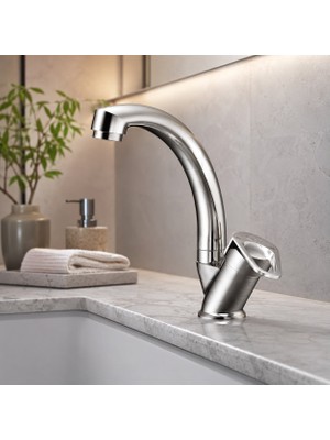 Gpd TL30 Orbis Tek Gövde Lavabo Bataryası