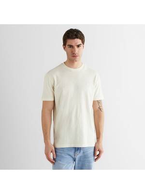 Gant Erkek Bej Kısa Kollu T-Shirt