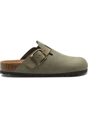 Kifidis Softstep K13789SD Kifidis Soft Step Kadın Süet Deri Sabo Mantar Terlik 36-41