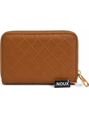 Noux Premium Örgü Desenli Fermuarlı Cüzdan