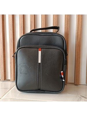 Ases Store Erkek El Çantası Omuz Çantası Siyah