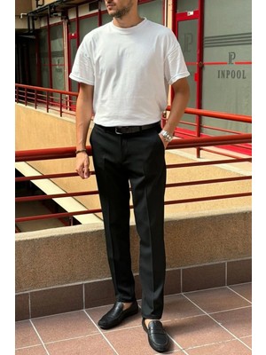 İnpool Erkek, Standart-fit, A Kalite, Old Money, Kumaş Pantolon 269