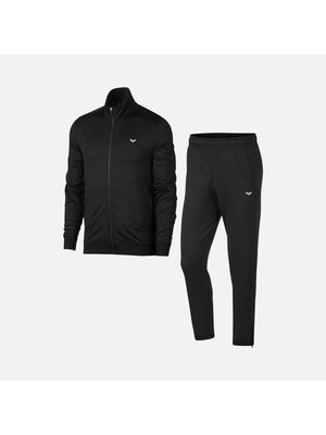 Barçın Basics Barcin Basics Sportswear Zipper Detail on Legs Full-Zip Erkek Eşofman Takımı
