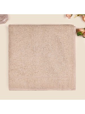 Matmel Mave Banyo Havlusu - Bej - 70X140 cm